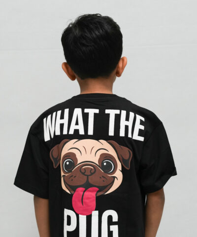 "What The Pug" (Black) Boys