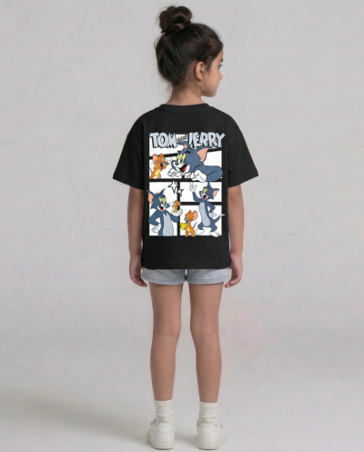 "Tom & Jerry" (Black) Girls 10-11 Y