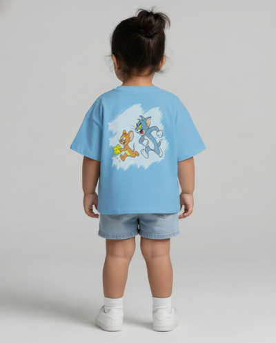 "Tom & Jerry" (Blue) Girls 2-3 Y