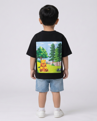 Winnie The Poo (Black) Boys 6-7 Y
