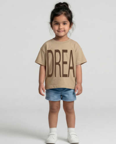 "Dreamerz" (Beige) Girls 6-7 Y