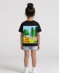 "Winnie The Poo" (Black) Girls 8-9 Y