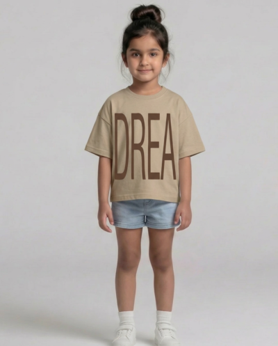 "Dreamerz" (Beige) Girls 8-9 Y